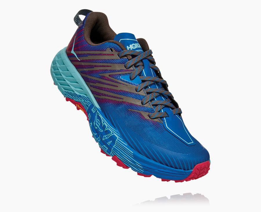 Hoka One One Trailsko Dame - Speedgoat 4 - Blå - 032851WVL